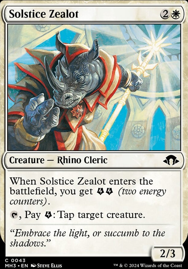 Solstice Zealot [#0043] (MH3-C-FOIL)