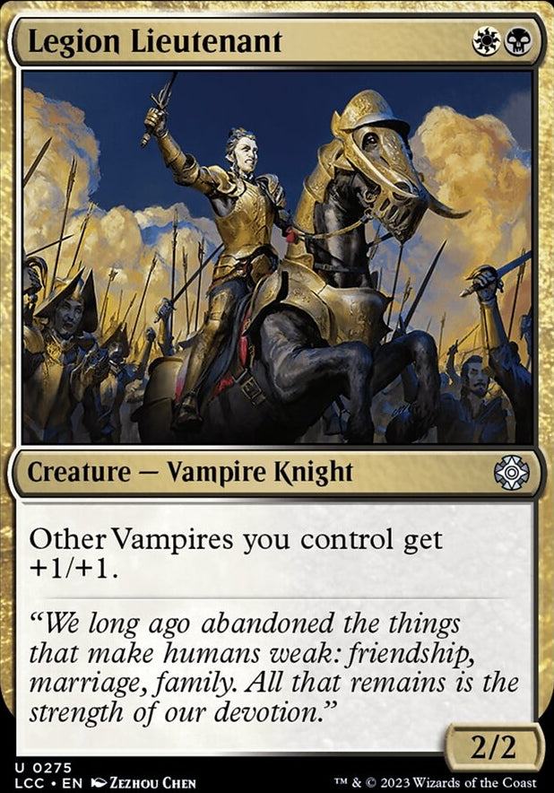 Legion Lieutenant [#0275 Reprint] (LCC-U)