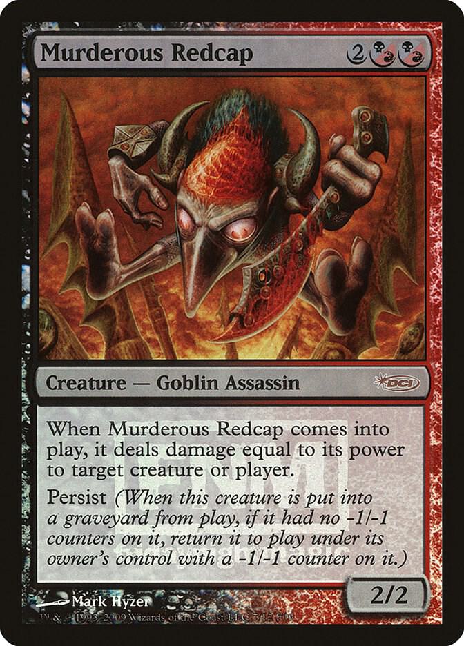Murderous Redcap (FNM-P) Light Play