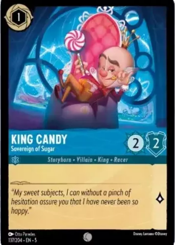 King Candy - Sovereign of Sugar (Shimmering Skies 137/204) Common - Near Mint