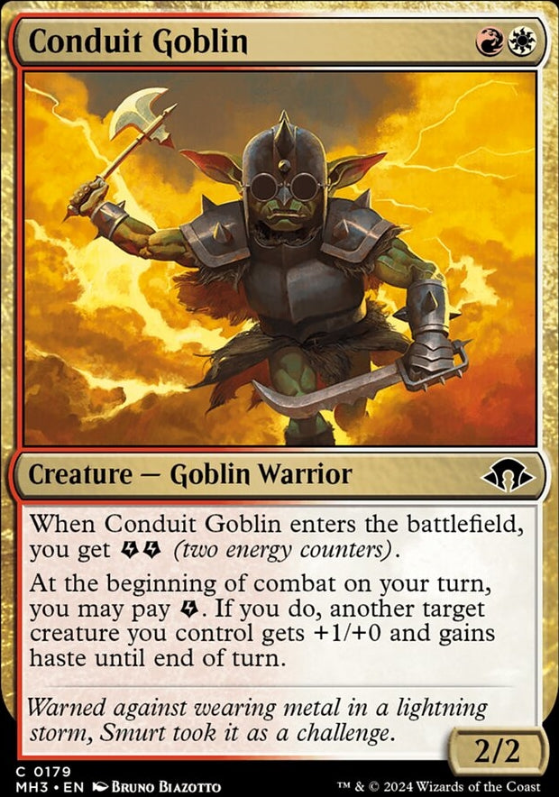 Conduit Goblin [#0179] (MH3-C-FOIL)