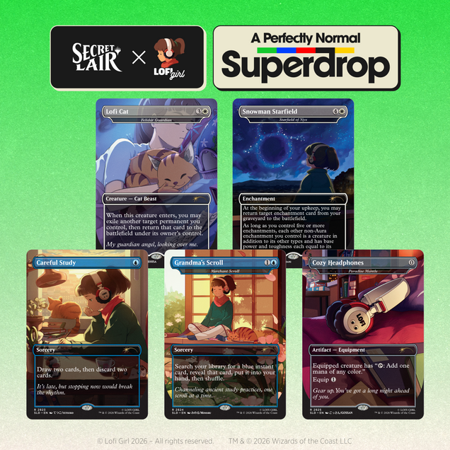 MTG: Secret Lair x Lofi Girl: Beats to Cast To