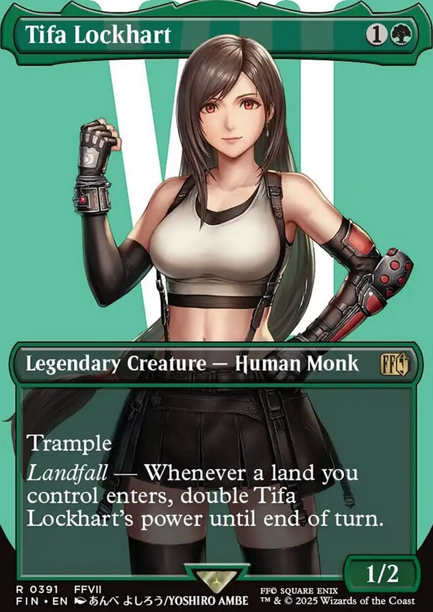 Tifa Lockhart [ #0391 Borderless Alternate Art ] (FIN-R)