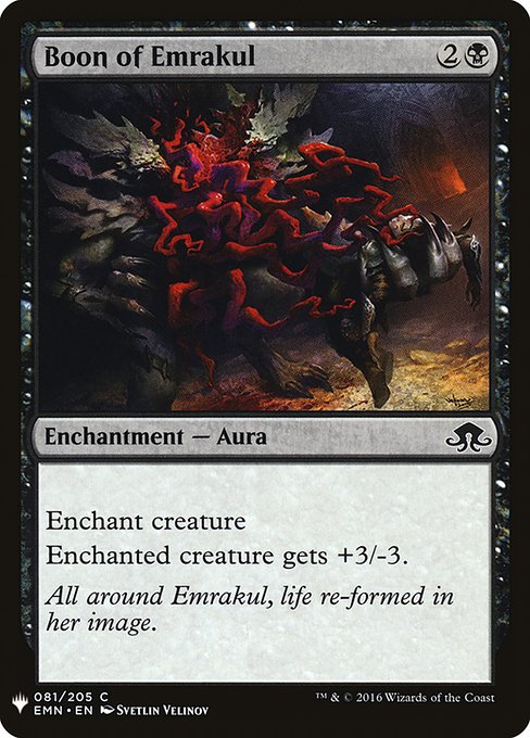 Boon of Emrakul [Mystery Booster #0584] (EMN-C)
