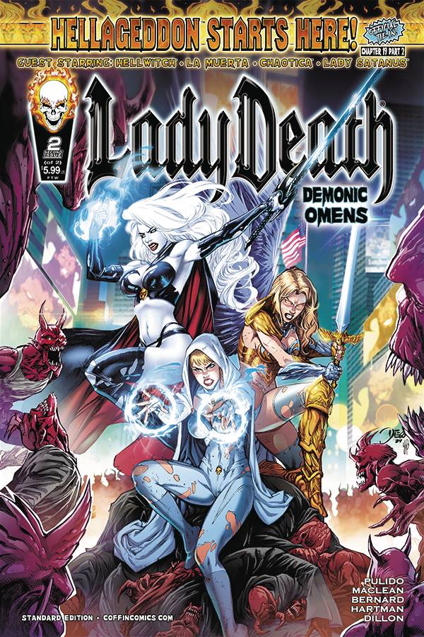 LADY DEATH DEMONIC OMENS #2 (OF 2) CVR A BERNARD STANDARD (MR)