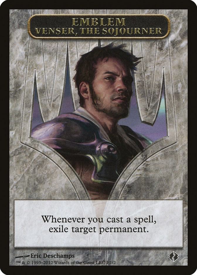 Emblem - Venser, the Sojourner (DDI-T) Damaged