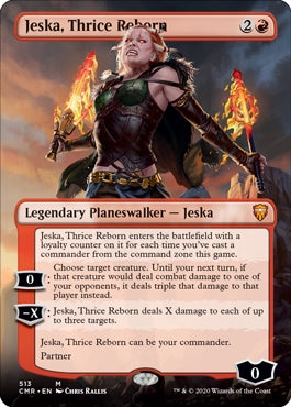 Jeska, Thrice Reborn [#513 Borderless Planeswalker] (CMR-M)