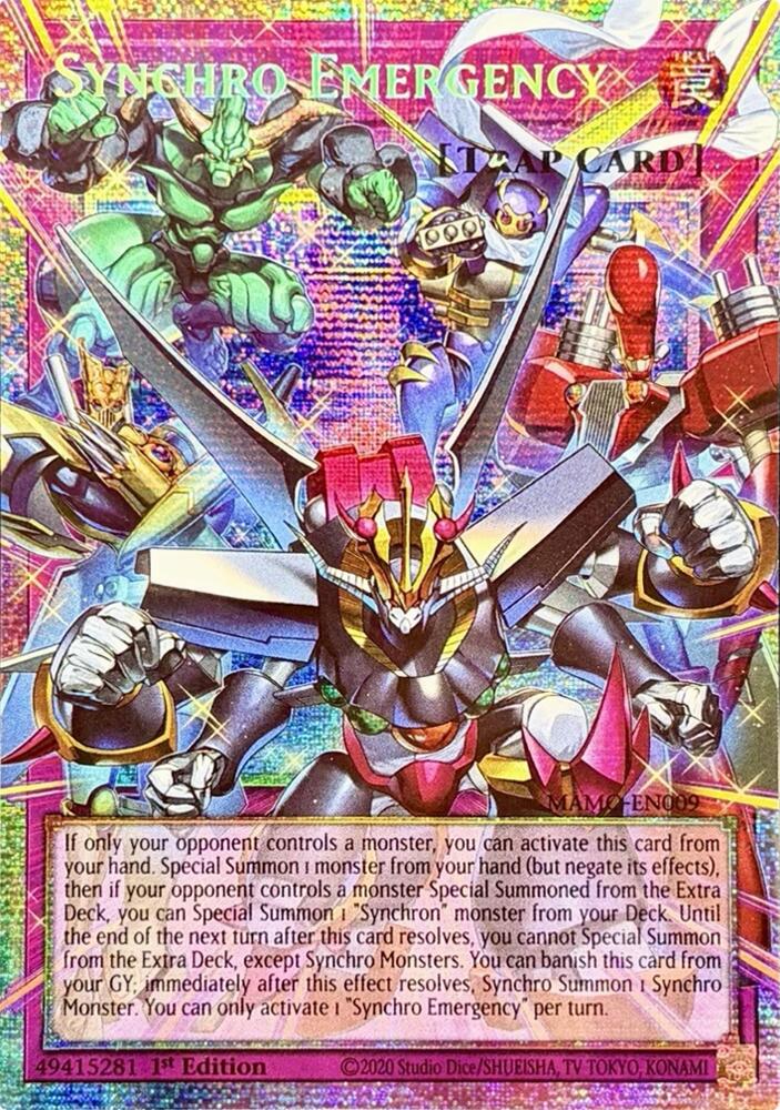 Synchro Emergency (Extended Art) (MAMO-EN009)