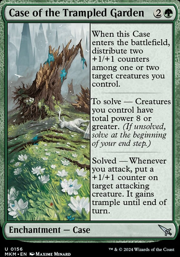 Case of the Trampled Garden [#0156] (MKM-U)