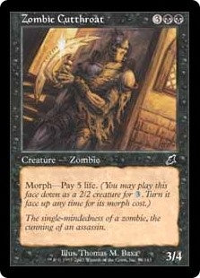 Zombie Cutthroat (SCG-C)