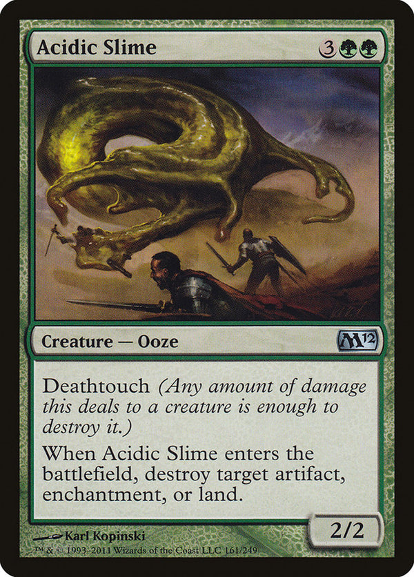 Acidic Slime (M12-U-FOIL)