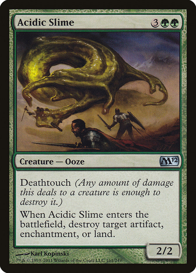 Acidic Slime (M12-U-FOIL)