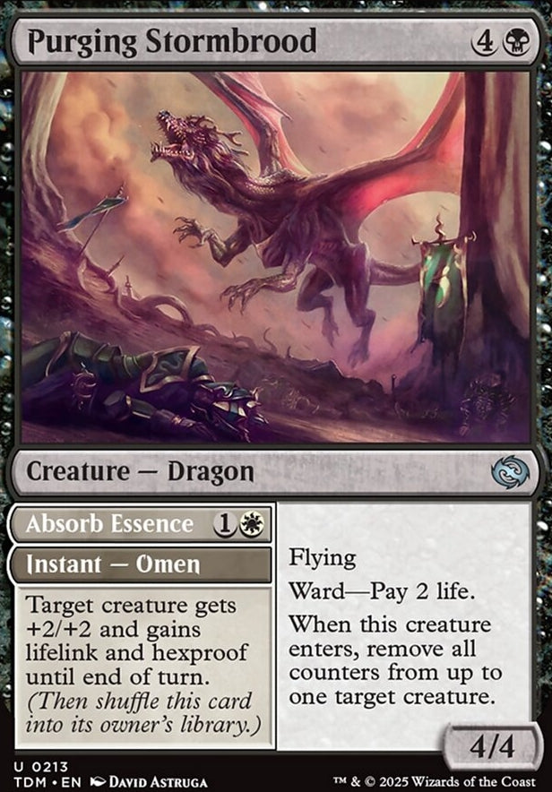 Purging Stormbrood // Absorb Essence [ #0213 ] (TDM-U)