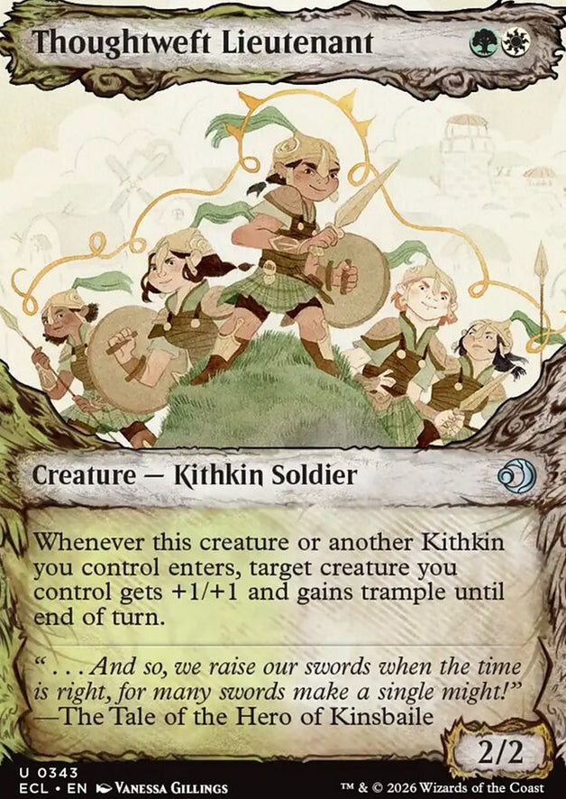 Thoughtweft Lieutenant [ #0343 Showcase ] (ECL-U)