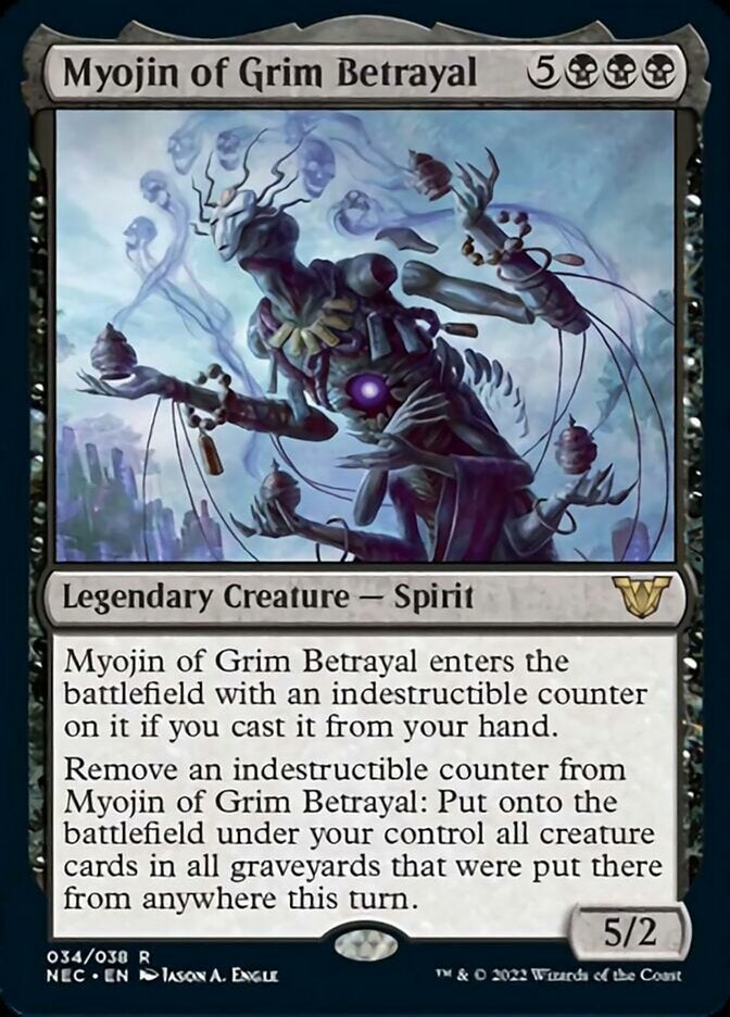 Myojin of Grim Betrayal [ #0034 ] (NEC-R)