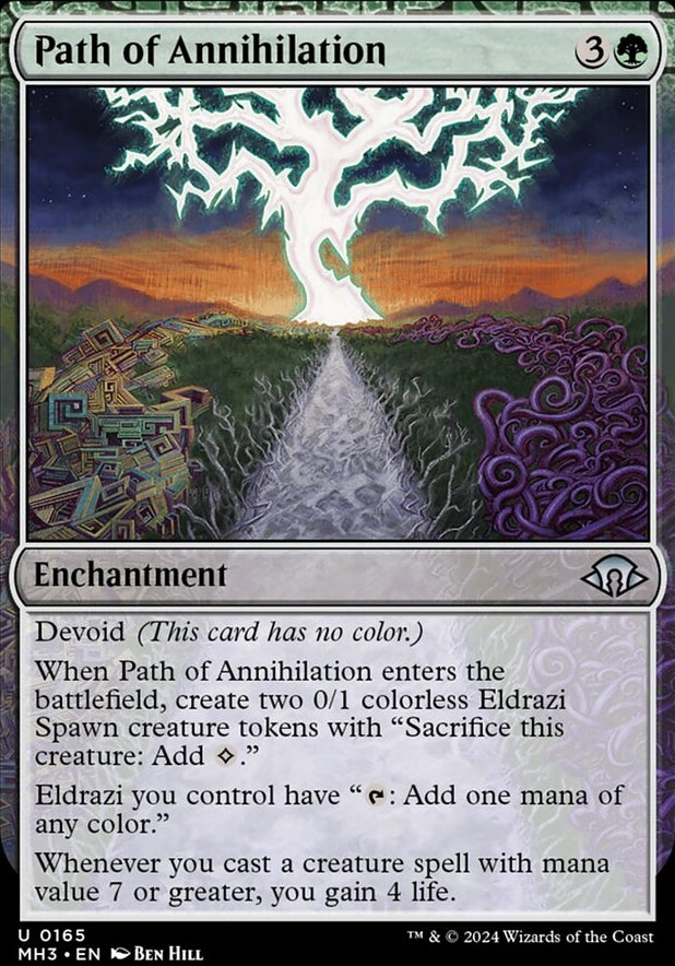 Path of Annihilation [#0165] (MH3-U-FOIL)