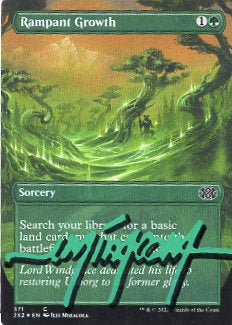 Rampant Growth [#371 Alternate-Art Borderless] (2X2-C-FOIL)[Artist Signature]