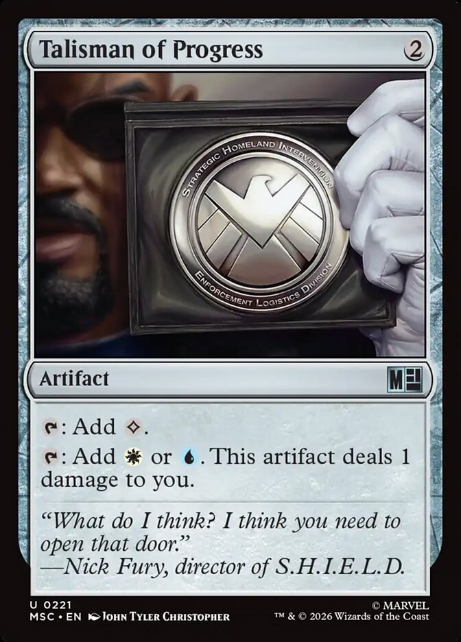Talisman of Progress [ #0221 Surge Foil ] (MSC-U)