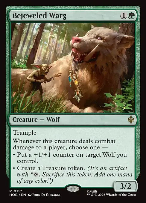 Bejeweled Warg [ #0117 ] (HOB-R)