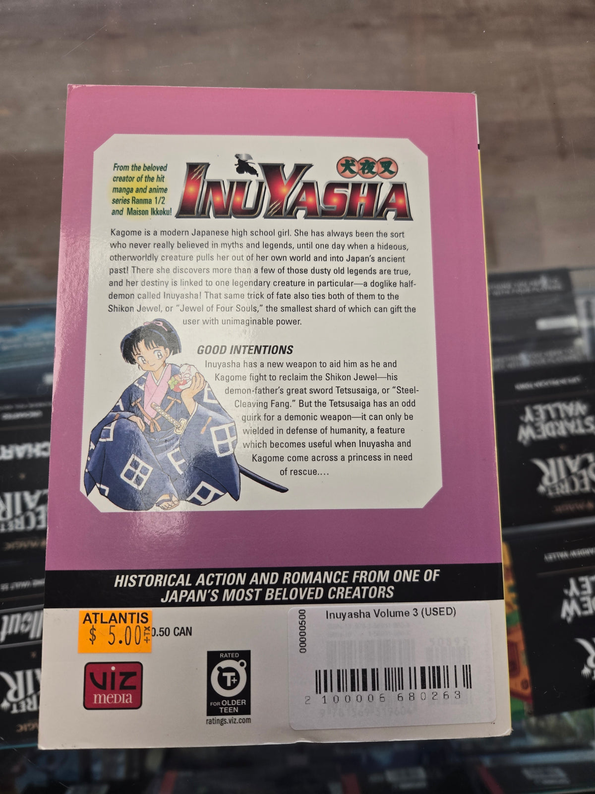 Inuyasha Volume 3 (USED)