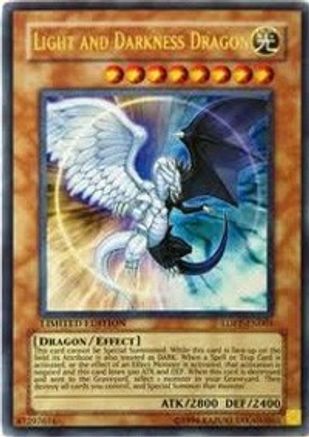 Light and Darkness Dragon (LDPP-EN001) Moderate Play