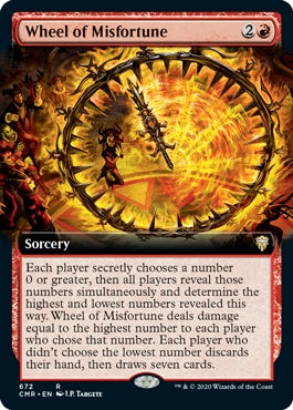 Wheel of Misfortune [#672 Extended Art] (CMR-R)