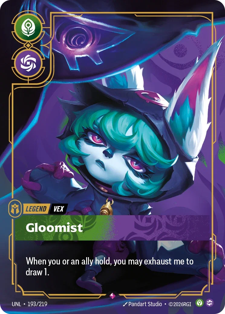 Vex - Gloomist - 193/219 (UNL)  Rare