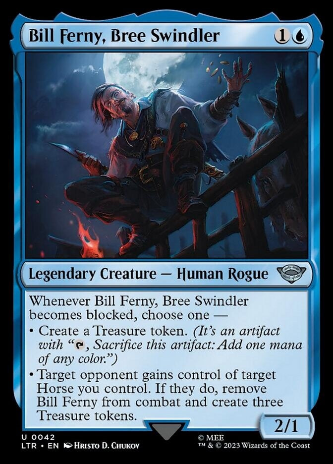 Bill Ferny, Bree Swindler [#0042] (LTR-U)