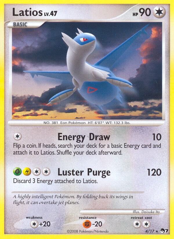 Latias - 3/17 (POP) Holo Rare - Heavy Play Holofoil