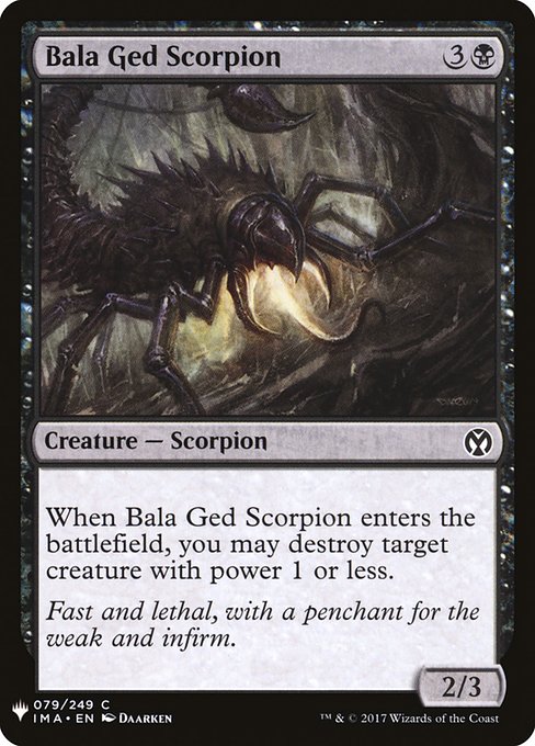 Bala Ged Scorpion [Mystery Booster