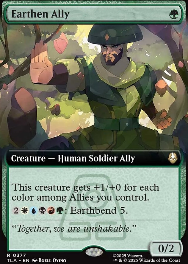 Earthen Ally [ #0377 Extended Art ] (TLA-R)