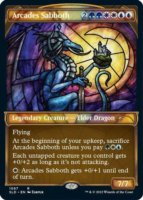 Arcades Sabboth [#1067 Stained Glass Textured Foil] (SLD-R)