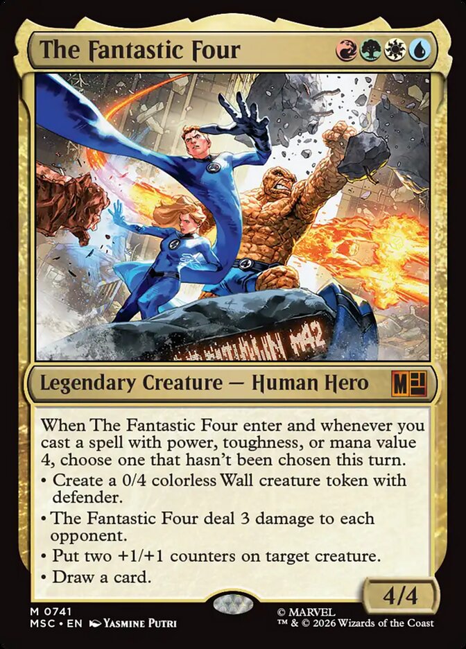 The Fantastic Four [ #0741 ] (MSC-M)