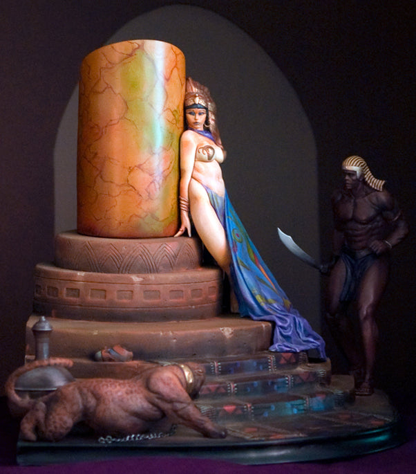 Reel Arts / Dark Horse: Frazetta - Egyptian Queen Statue (219/2000)