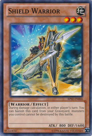 Shield Warrior (Mosaic Rare) (BP02-EN066) Mosaic Rare - Near Mint Unlimited