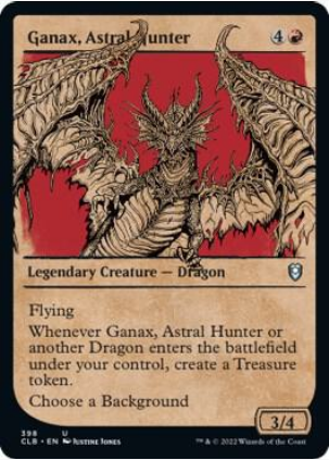 Ganax, Astral Hunter [#398 Showcase] (CLB-U-FOIL)