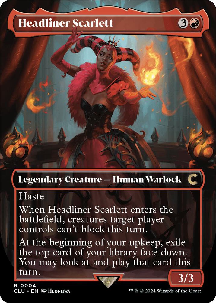 Headliner Scarlet [ #0004 ] (CLU-R)