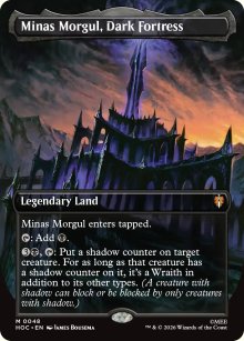 Minas Morgul, Dark Fortress [ #0048 Borderless ] (HOC-M)