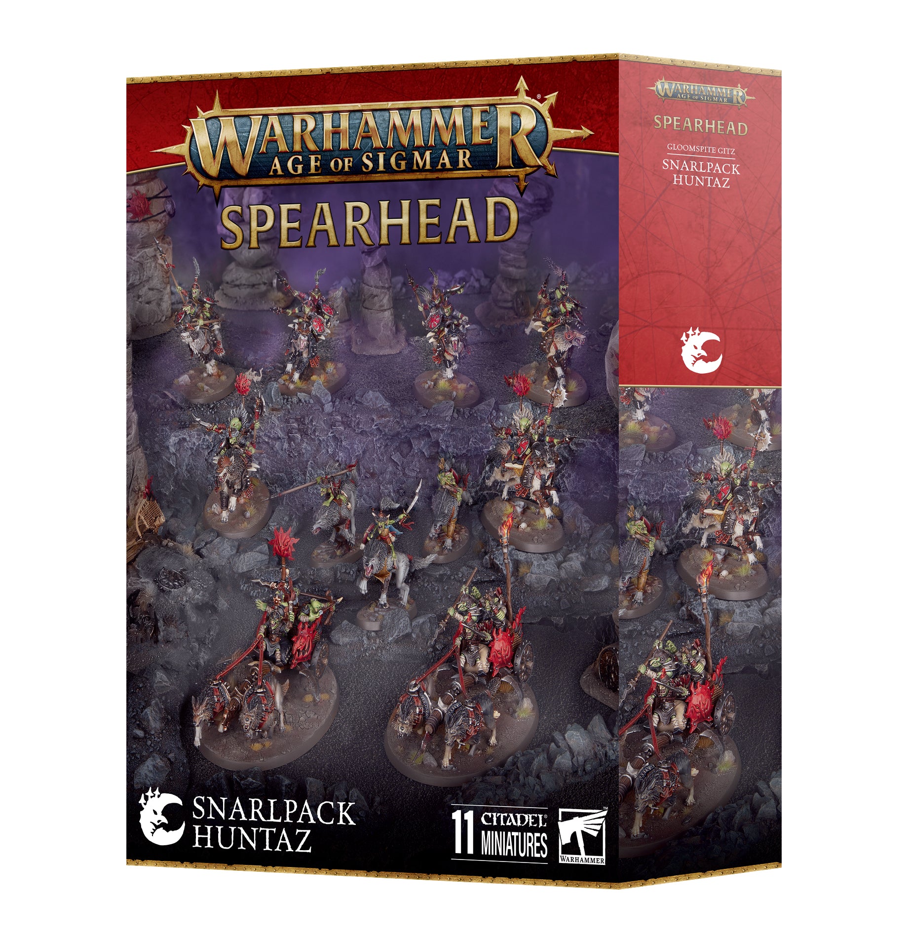Age of Sigmar: Gloomspite Gitz - Spearhead: Snarlpack Huntaz