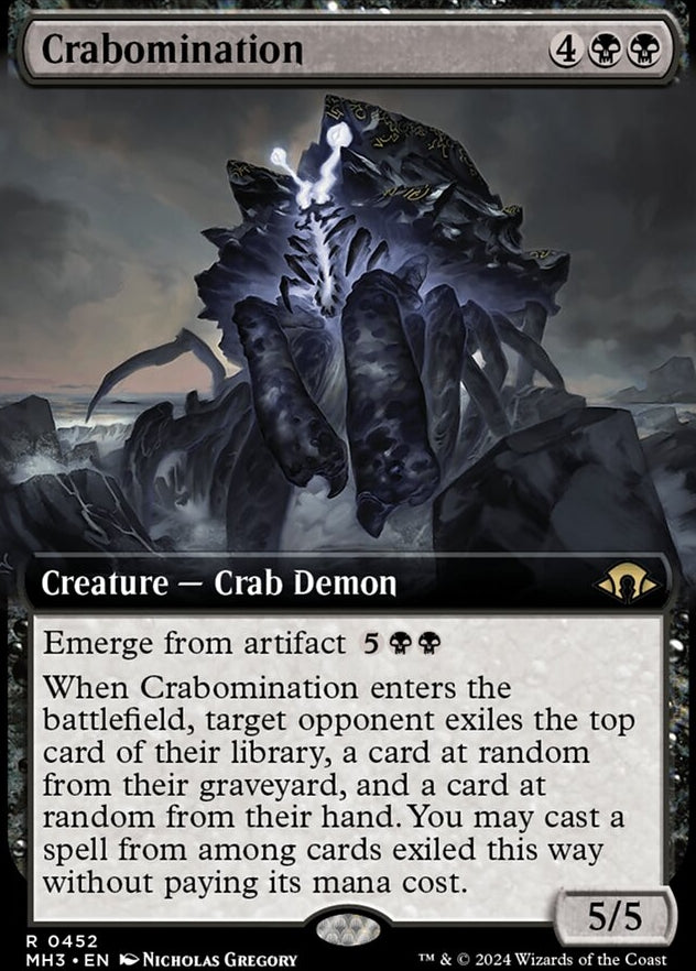 Crabomination [#0452 Extended Art] (MH3-R)