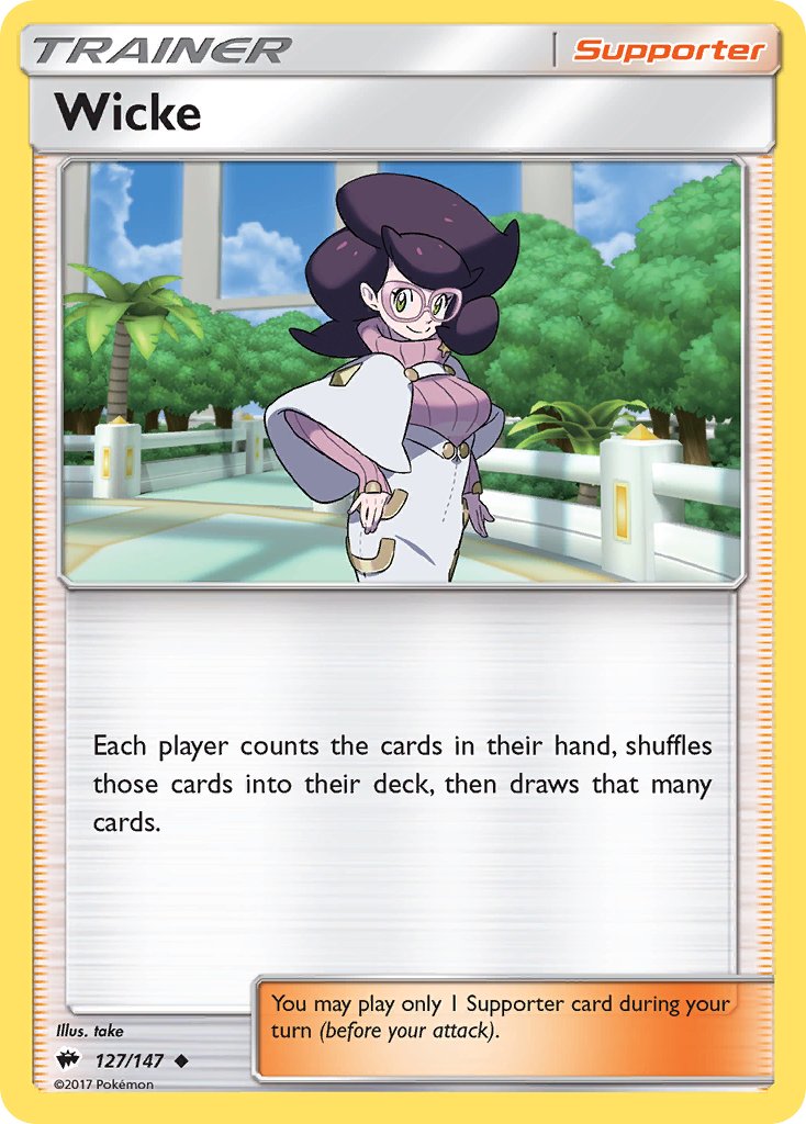 Wicke - 127/147 (SM:BUS) Uncommon - Near Mint