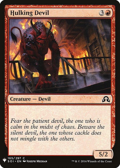Hulking Devil [Mystery Booster #0975] (SOI-C)
