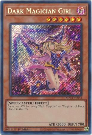 Dark Magician Girl (Alternate Art) (MP24-EN053) Secret Rare Misprint - Near Mint 1st Edition