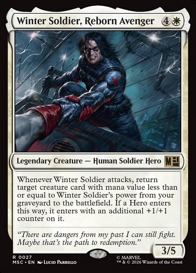 Winter Soldier, Reborn Avenger [ #0027 ] (MSC-R)