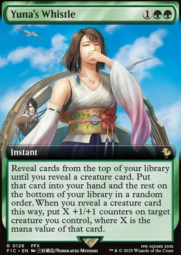 Yuna's Whistle [ #0126 Extended Art ] (FIC-R)