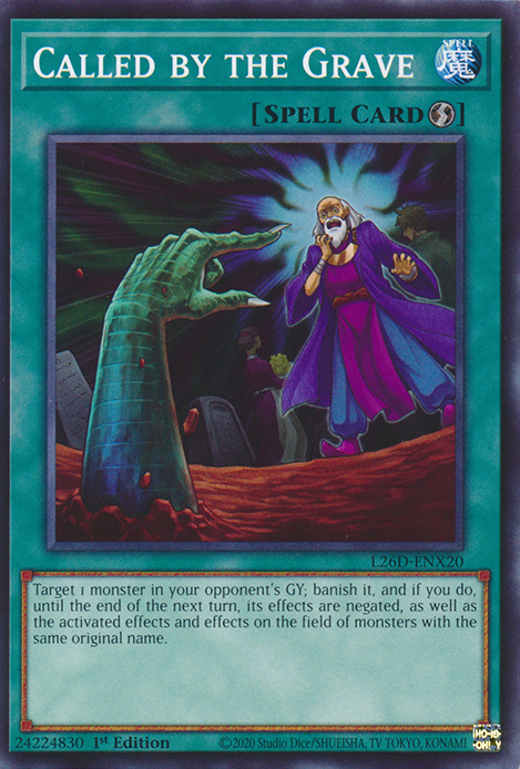 Called by the Grave (X-Saber Deck) (L26D-ENX20)
