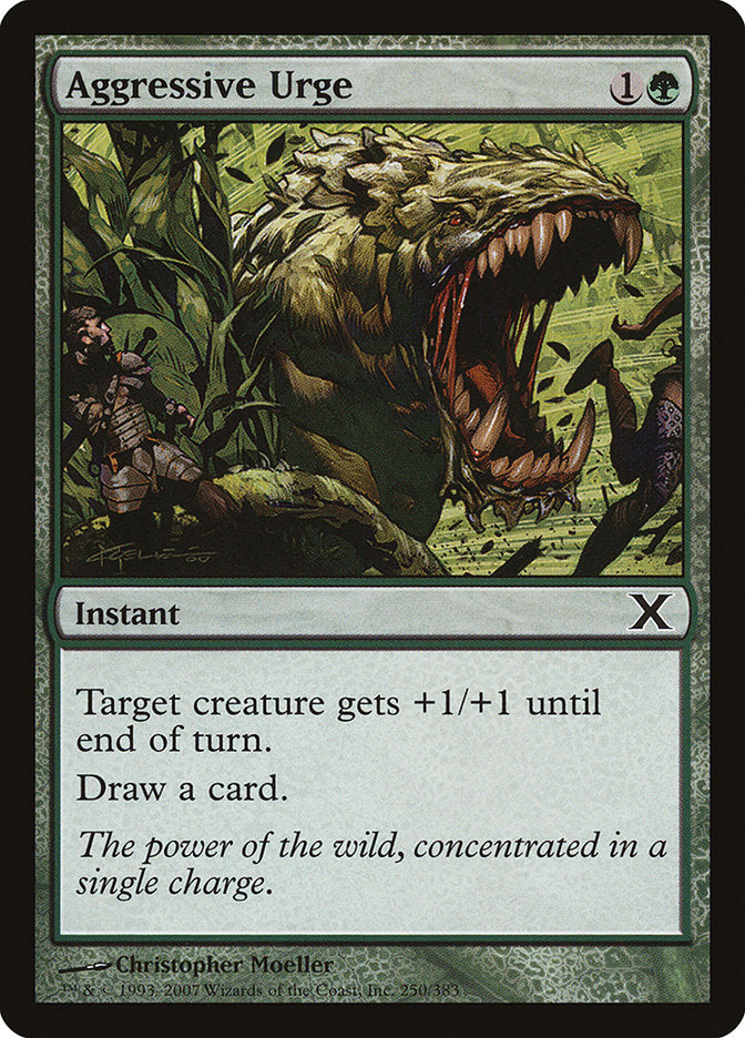 Aggressive Urge (10E-C-FOIL)