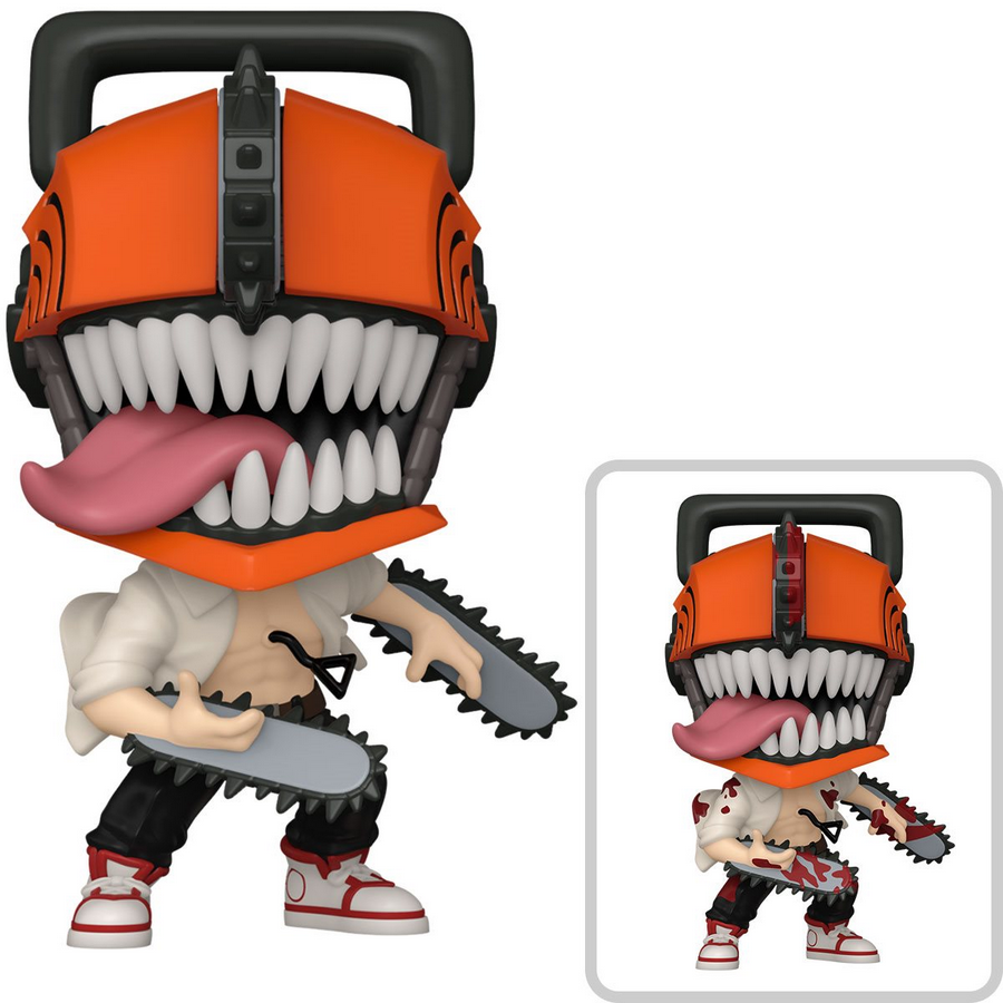 POP Figure: Chainsaw Man #1677 - Chainsaw Man (Chase)