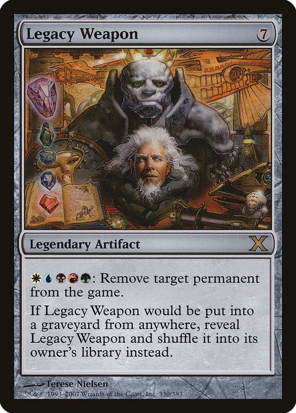 Legacy Weapon (10E-R-FOIL) Light Play