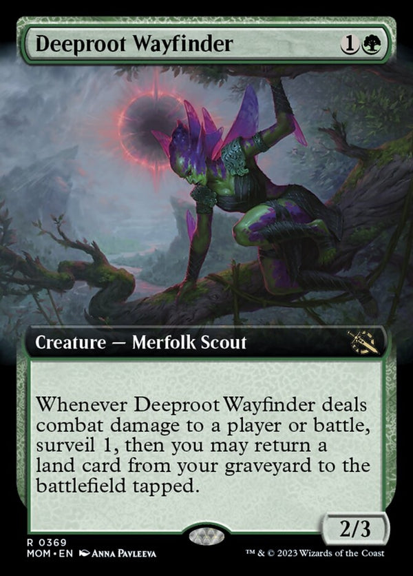 Deeproot Wayfinder [#0369 Extended Art] (MOM-R)